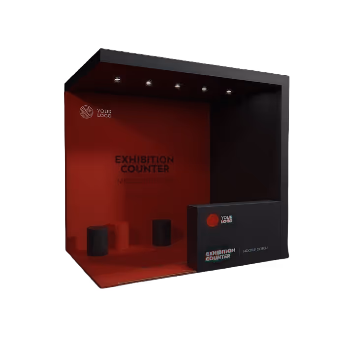 Exhibition counter booth design